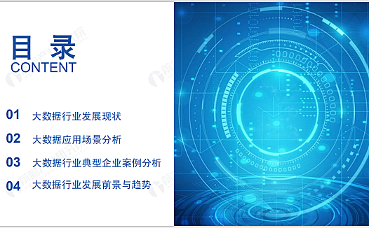 2019年中国大数据行业研究报告